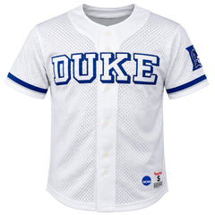 Mitchell & Ness NCAA Duke Blue Devils Mens White Jersey