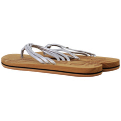 O'Neill Ditsy Womens Silver Flip-Flops
