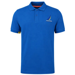 Nautica Coble Mens Teal Polo Shirt
