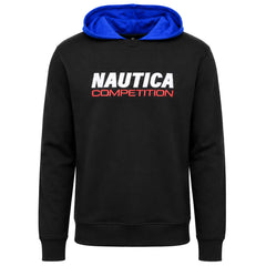 Nautica Brook Oversized Mens Black Hoodie