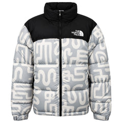 The North Face 96 Retro Nuptse Mens Grey Padded Jacket