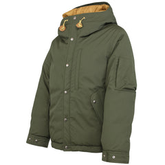 The North Face 65/35 Mountain Mens Green Short Down Parka