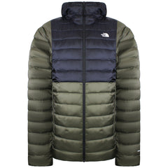 The North Face Resolve Mens Green/Black Down Jacket