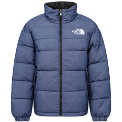 The North Face 92 Reversible Nuptse Mens Denim/Black Padded Jacket
