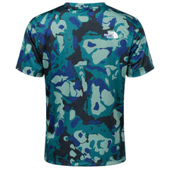 The North Face MA 24/7 AOP Mens Green T-Shirt