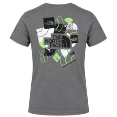 The North Face Stack Logo Kids Grey T-Shirt