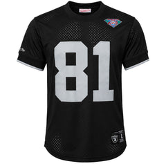 Mitchell & Ness NFL Los Angeles Raiders #81 T.Brown Mens Black Jersey