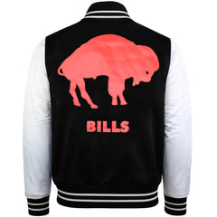 Mitchell & Ness NFL Buffalo Bills Mens Satin Bomber Jacket