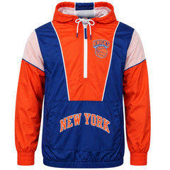 Mitchell & Ness NBA New York Knicks Highlight Reel Mens Orange Jacket