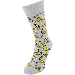 Happy Socks 1-Pack Grey Banana
