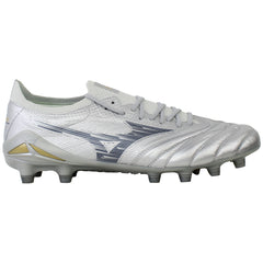 Mizuno Morelia Neo IV Beta Elite Mens Silver Football Boots