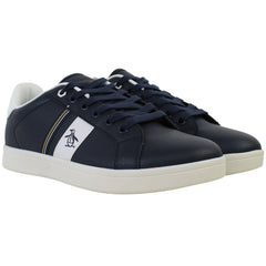 Penguin Steadman Retro Mens Navy Trainers