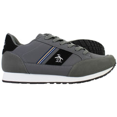 Penguin Bremen Mens Grey Trainers