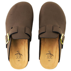 Penguin Poppy Womens Dark Brown Clogs