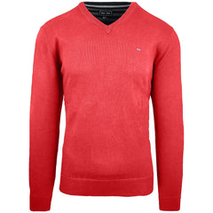 Eden Park Paris Logo Mens Red Sweater