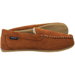 Ralph Lauren Snuff Declan Mens Brown Slippers