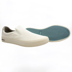 Seavees Hawthrone Slip On Standard Bleach Poplin Off White Mens Shoes NO BOX