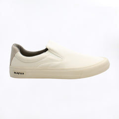 Seavees Hawthrone Slip On Standard Bleach Poplin Off White Mens Shoes NO BOX