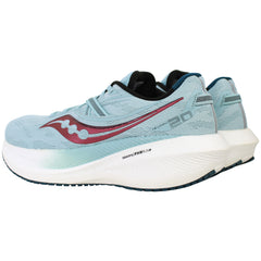 Saucony Triumph 20 Womens Light Blue Running Shoes