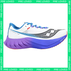 Saucony Endorphin Pro 4 Womens White Running Shoes NO BOX