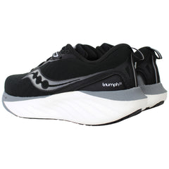 Saucony Triumph 22 Mens Black Running Shoes (Wide)