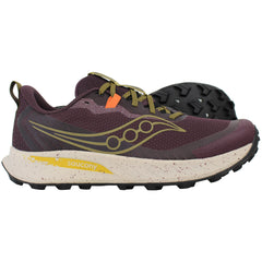 Saucony Peregrine 15 Mens Purple Running Shoes