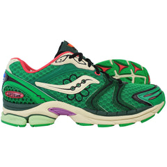Saucony Progrid Triumph 4 Mens Green Running Shoes