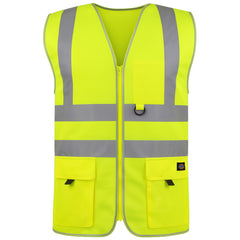 Dickies Technical Mens Yellow Hi-Vis Vest