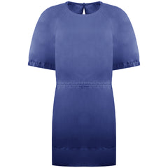 Sweaty Betty Loren Poplin Womens Blue Mini Dress