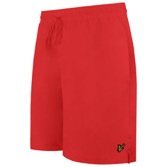Lyle & Scott Plain Mens Red Swim Shorts