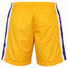 Mitchell & Ness NBA Los Angeles Lakers Packable Mens Gold Shorts