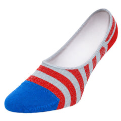 Happy Socks 2-Pack Multicolour Stripe No Show