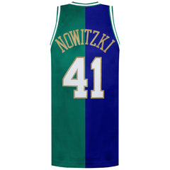 Mitchell & Ness NBA Dallas Mavericks 41 Nowitzki Swingman Jersey