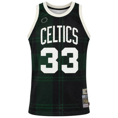 Mitchell & Ness NBA Boston Celtics #33 Bird Mens Green Vest