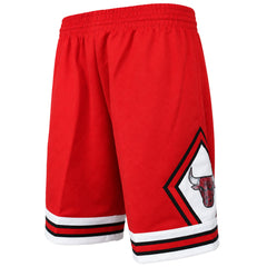 Mitchell & Ness NBA Chicago Bulls 75th Anniversary Mens Red Shorts