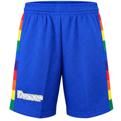 Mitchell & Ness NBA Denver Nuggets 75th Anniversary Mens Blue Shorts