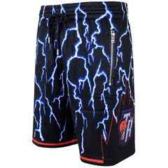 Mitchell & Ness NBA Toronto Raptors Lightning Mens Black Shorts