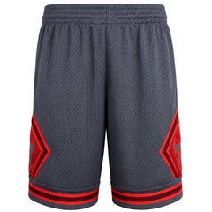 Mitchell & Ness NBA Chicago Bulls Space Swingman Mens Grey Shorts
