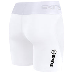 Skins Series-1 Womens White Compression Shorts