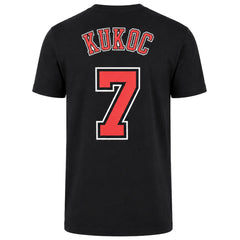 Mitchell & Ness NBA Chicago Bulls HWC Mens Black T-Shirt