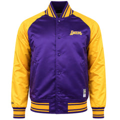Mitchell & Ness NBA Los Angeles Lakers Colossal Mens Purple Jacket