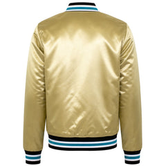 Mitchell & Ness NBA San Antonio Spurs Championship Mens Beige Satin Jacket
