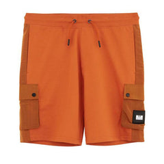Weekend Offender Cotton Mens Orange Shorts