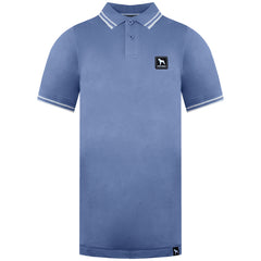 One True Saxon Dexon Mens Blue Polo Shirt