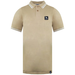 One True Saxon Dexon Mens Sand Polo Shirt