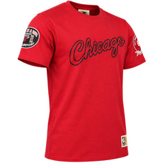 Mitchell & Ness NBA Chicago Bulls Champ City Mens Red T-Shirt