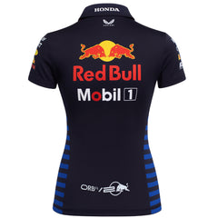 Castore Red Bull Racing Womens Navy Polo Shirt
