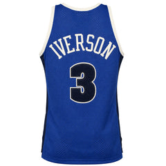 Mitchell & Ness NBA Denver Nuggets #3 Iverson Off Court Blue Vest