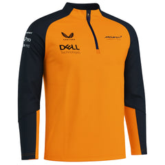 Castore McLaren F1 Team Mens Orange Midlayer Top