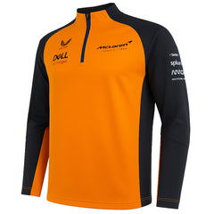 Castore McLaren F1 Team Mens Orange Midlayer Top